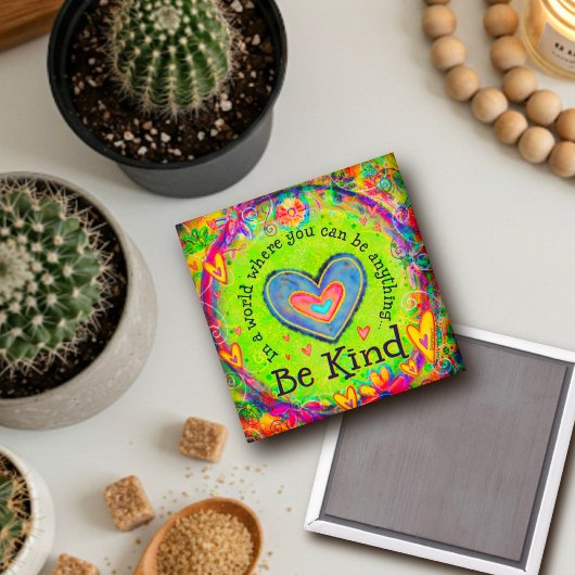 Inspirerend  Be Kind Inspirivity Magnet