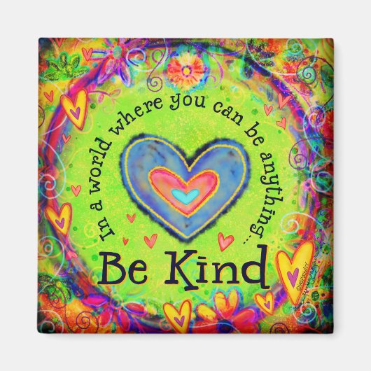 Inspirerend  Be Kind Inspirivity Magnet (Voorkant)