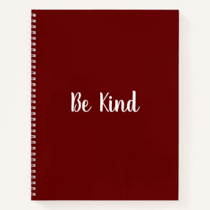 Inspirerend Be Kind School Notitieboek