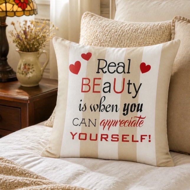 Inspirerend BEaUty Pillow Kussen (Creator heeft geüpload)