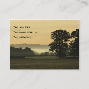 Inspirerend bedrijfskaarttemplate visitekaartje