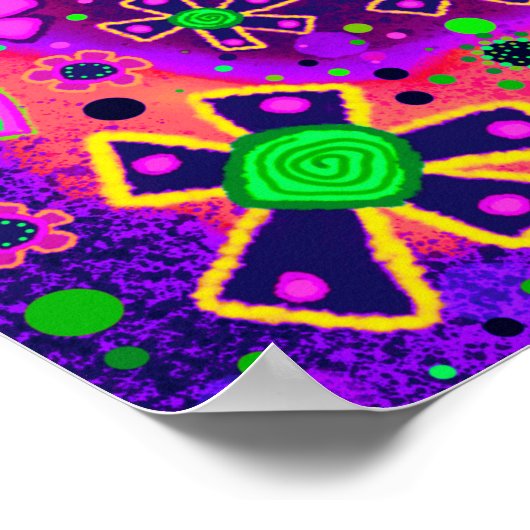 Inspirerend begin van alles Quote Inspirivity Poster (Hoek)