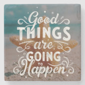 Inspirerend belettering stenen onderzetter (Voorkant)