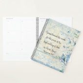 Inspirerend bemoedigende Schrift Planner (Display)