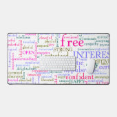 Inspirerend bemoedigende woorden bureaumat (Keyboard & Muis)
