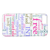 Inspirerend bemoedigende woorden Case-Mate iPhone case (Achterkant (Horizontaal))