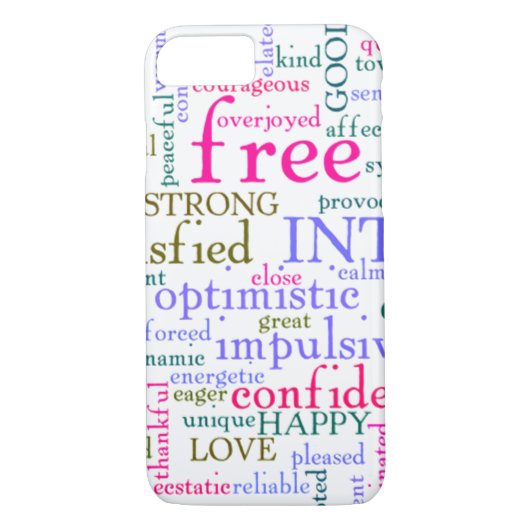 Inspirerend bemoedigende woorden Case-Mate iPhone case (Achterkant)