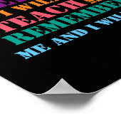 Inspirerend Benjamin Franklin Quote Poster (Hoek)