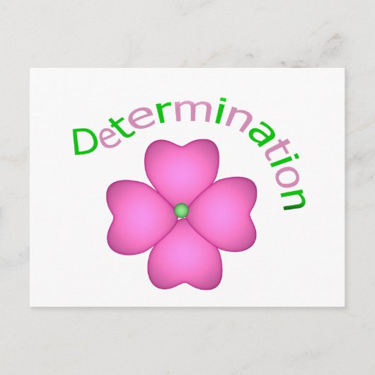 Inspirerend bepaling van de aanjager briefkaart (Voorkant)