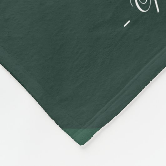 Inspirerend bericht fleece deken (Hoek)