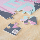 Inspirerend bericht jigzaag..Cute gift..Loved Legpuzzel (Zijkant)