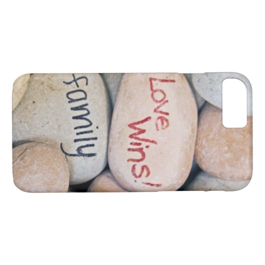 inspirerend bericht over stenen Case-Mate iPhone case (Achterkant (Horizontaal))