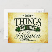 Inspirerend bericht van het Citaat van het Opsplit Briefkaart (Voorkant / Achterkant)