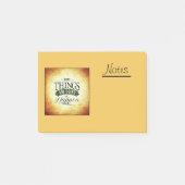 Inspirerend bericht van het Citaat van het Opsplit Post-it® Notes (Voorkant)