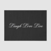 Inspirerend Bericht Zwart Weefselpapier Tissuepapier (Voorkant)