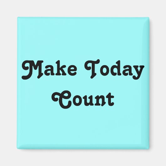 inspirerend berichten magneet (Voorkant)