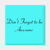 Inspirerend berichten magneet (Voorkant)