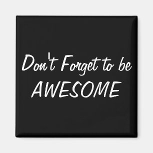 Inspirerend berichten magneet