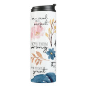 Inspirerend berichten Thermische Tumbler Thermosbeker (Gedraaid links)