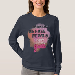 Inspirerend berichtgeving t-shirt