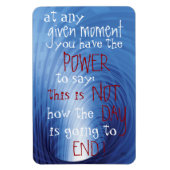 Inspirerend berichtpremie Flexi Magnet Magneet (Verticaal)