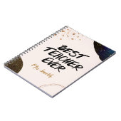Inspirerend beste leraar ooit notitieboek (Linkerzijde)