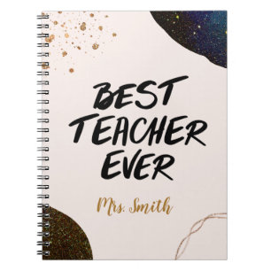 Inspirerend beste leraar ooit notitieboek