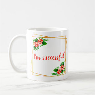 inspirerend bevestiging van arbeid koffiemok
