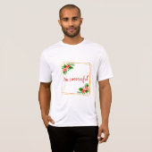 inspirerend bevestiging van arbeid t-shirt (Voorkant volledig)