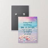 Inspirerend bevestigingsherinneringen button (Voorkant / Achterkant)