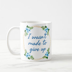 inspirerend beweringen voor succes koffiemok