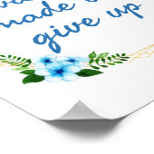 inspirerend beweringen voor succes poster (Hoek)