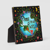 Inspirerend Bid voor onze World Quote Fotoplaat (Voorkant)