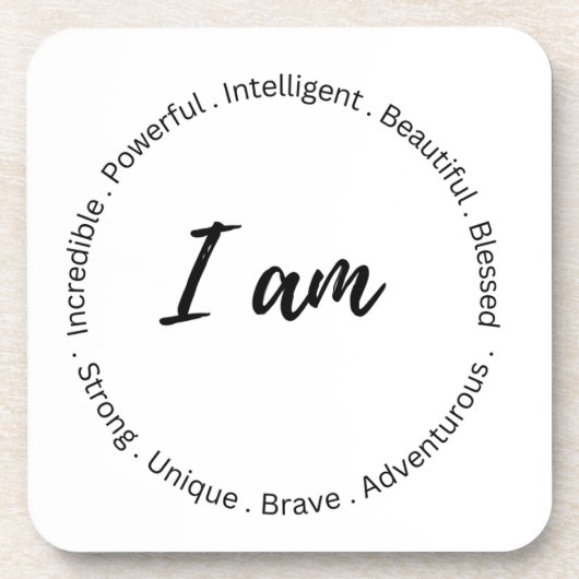 Inspirerend Bier Onderzetter (Voorkant)