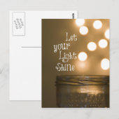 Inspirerend Bijbel Verse Christelijke Citaat Briefkaart (Voorkant / Achterkant)