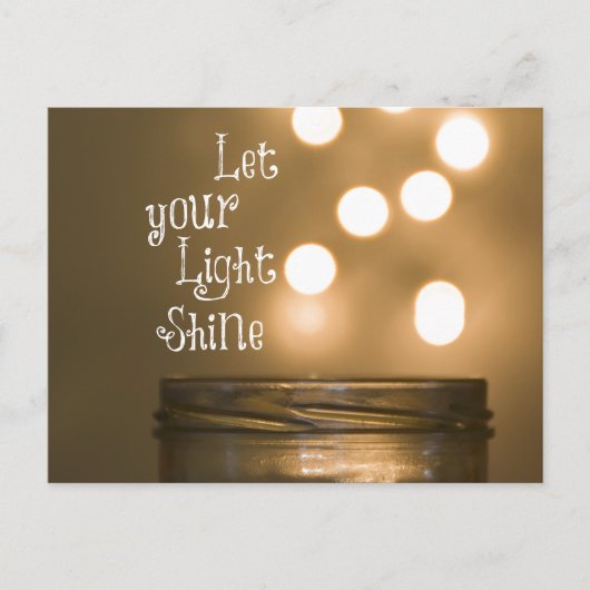 Inspirerend Bijbel Verse Christelijke Citaat Briefkaart (Voorkant)