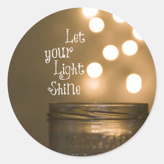 Inspirerend Bijbel Verse Christelijke Citaat Ronde Sticker (Voorkant)