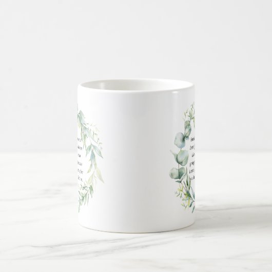 Inspirerend Bijbel Verse Jeremiah 29:11 Koffiemok (Center)