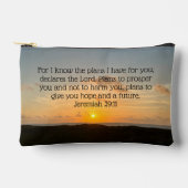 Inspirerend Bijbel Verse Jeremiah 29:11 Sunrise Etui (Voorkant)