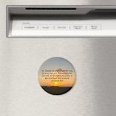 Inspirerend Bijbel Verse Jeremiah 29:11 Sunrise Magneet (Insitu (Vaatwasser))