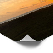 Inspirerend Bijbel Verse Jeremiah 29:11 Sunrise Poster (Hoek)