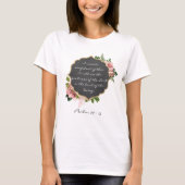 Inspirerend Bijbel Verse - Psalm 27 : 13 T-shirt (Voorkant)