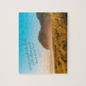 Inspirerend bijbel verse psalm 37:4 legpuzzel (Verticaal)