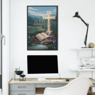 Inspirerend Bijbelcitaat Poster – Psalmen