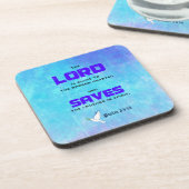 Inspirerend bijbelprijsopgave: 34:18 drankjes onderzetter (Linkerzijde)