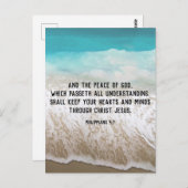 Inspirerend Bijbelprijsopgave Briefkaart (Voorkant / Achterkant)