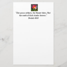 Inspirerend Bijbelprijsopgave Briefpapier