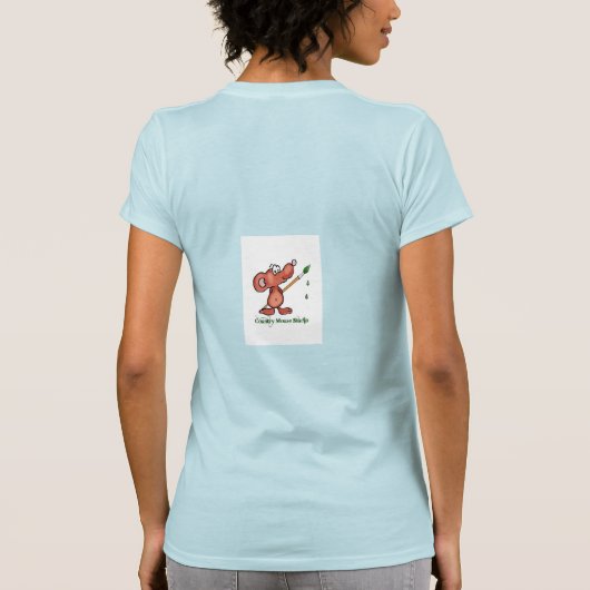 Inspirerend Bijbelprijsopgave Rom 8:28 Werk samen T-shirt (Achterkant)