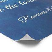 Inspirerend BijbelRomeinen 8:28 Citaat Thunderstor Poster (Hoek)