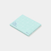 Inspirerend Bijbelscriptcitaten Phil 4:13 Post-it® Notes (Schuin)